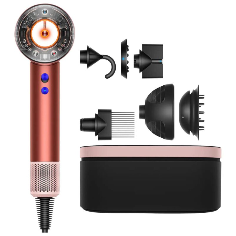 Dyson Supersonic Hair Dryer - Special Edition (Copper/Rose with Premium Case) - Xporto